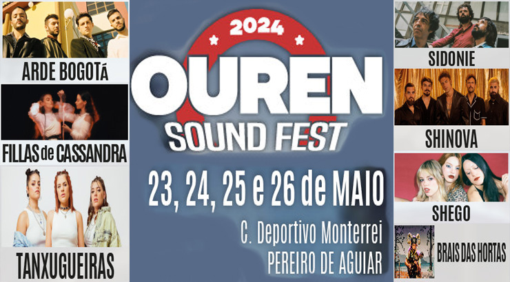 O 9º Ouren Sound Fest, no Complexo Deportivo de Monterrei