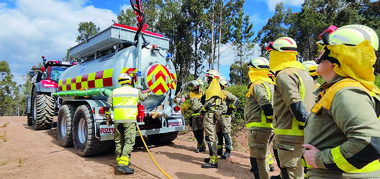 O Pladiga 2024 conta con máis medios materiais para protexer o monte galego