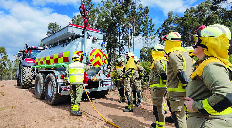 O Pladiga 2024 conta con máis medios materiais para protexer o monte galego