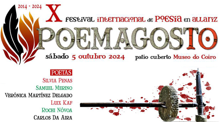 X Festival Internacional de Poesía en Allariz «Poemagosto»